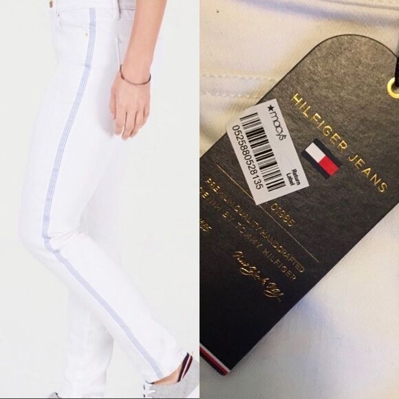 Tommy Hilfiger woman’s  White Denim pants - Picture 1 of 7